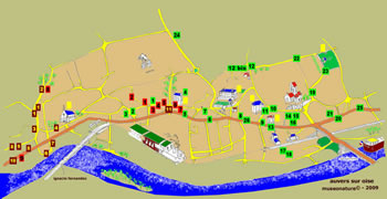 Carte d'Auvers sur Oise