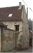 Rue du Valhermeil à Auvers sur Oise