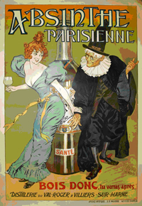 affiche absinthe